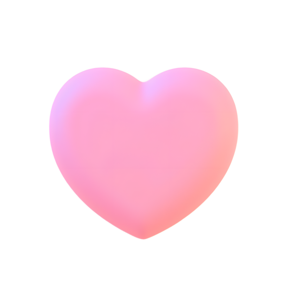 Pink Heart Shape Background Image for Valentine's Day png