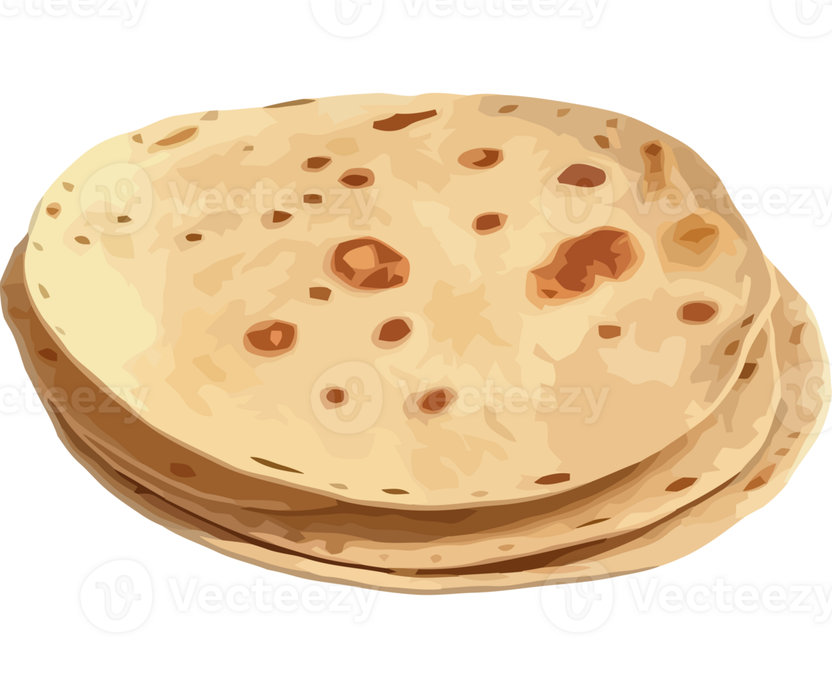 fresh pita bread traditional icon isolated png