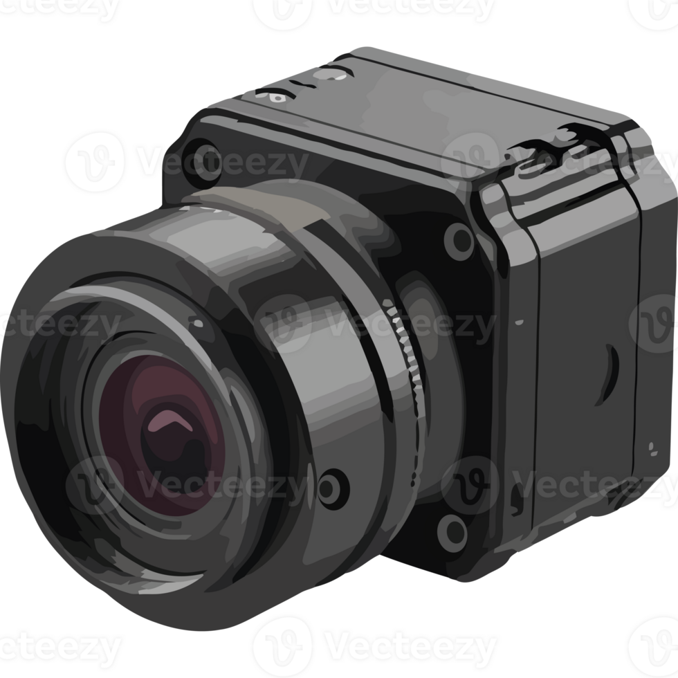 Modern camera equipment captures icon isolated png
