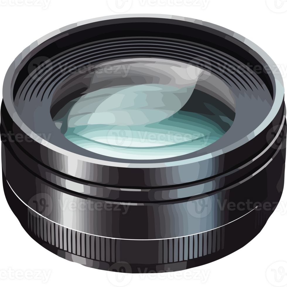 Camera lens icon isolated png