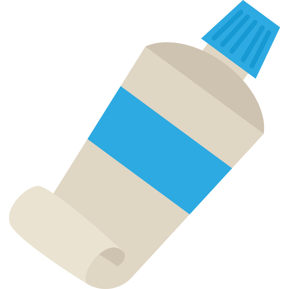 A tube of toothpaste icon isolated png