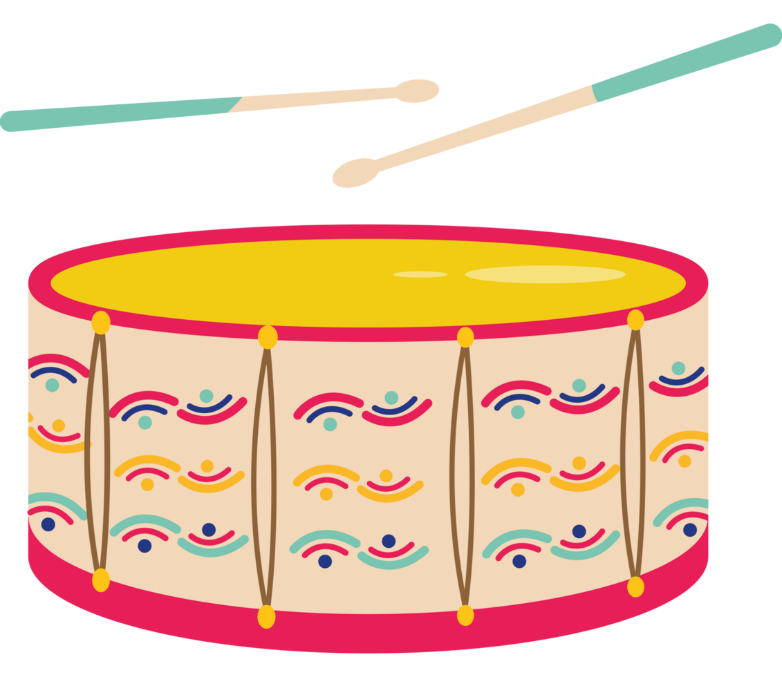 Drum icon isolated png