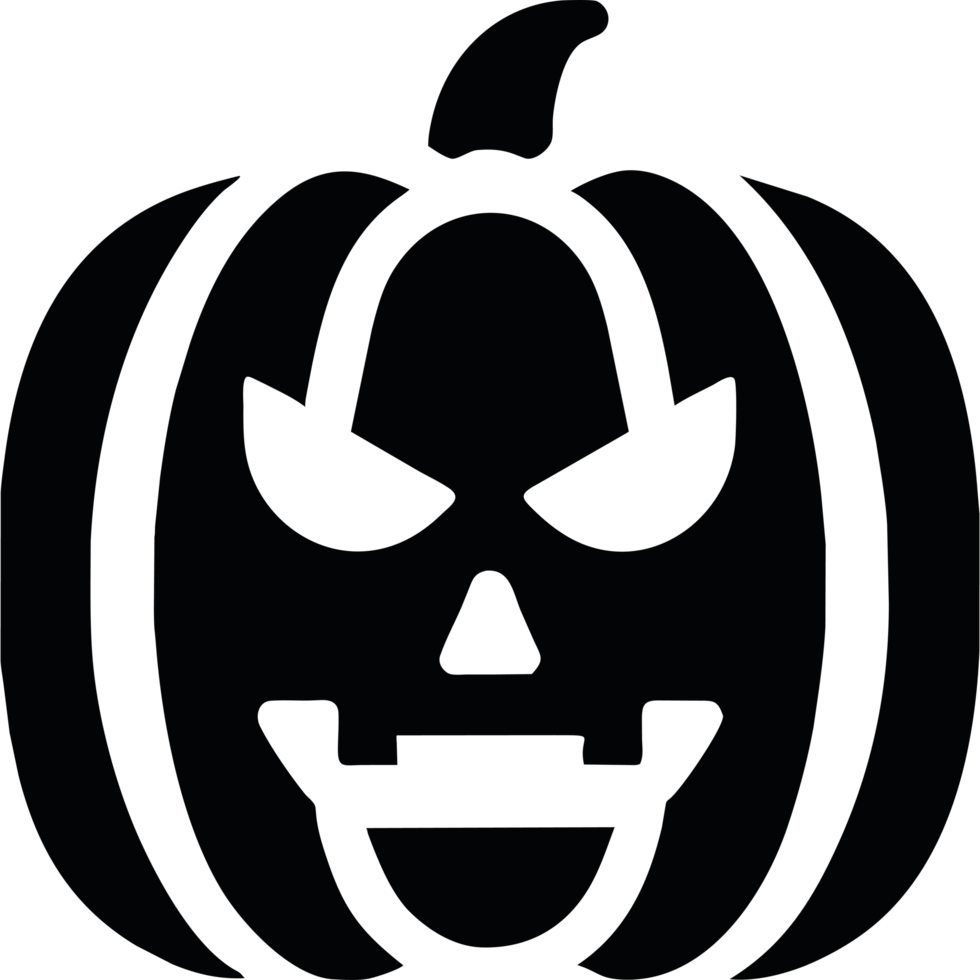 Halloween pumpkin icon isolated png
