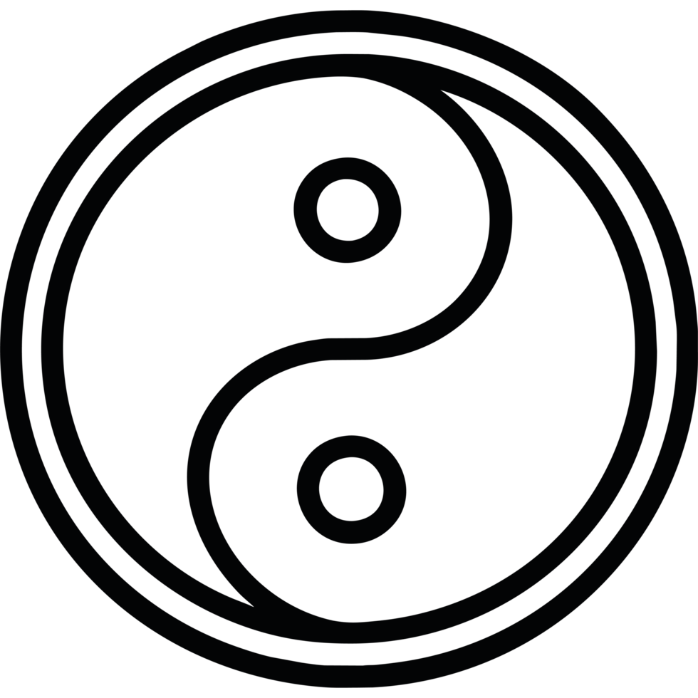 Yin yang symbol png