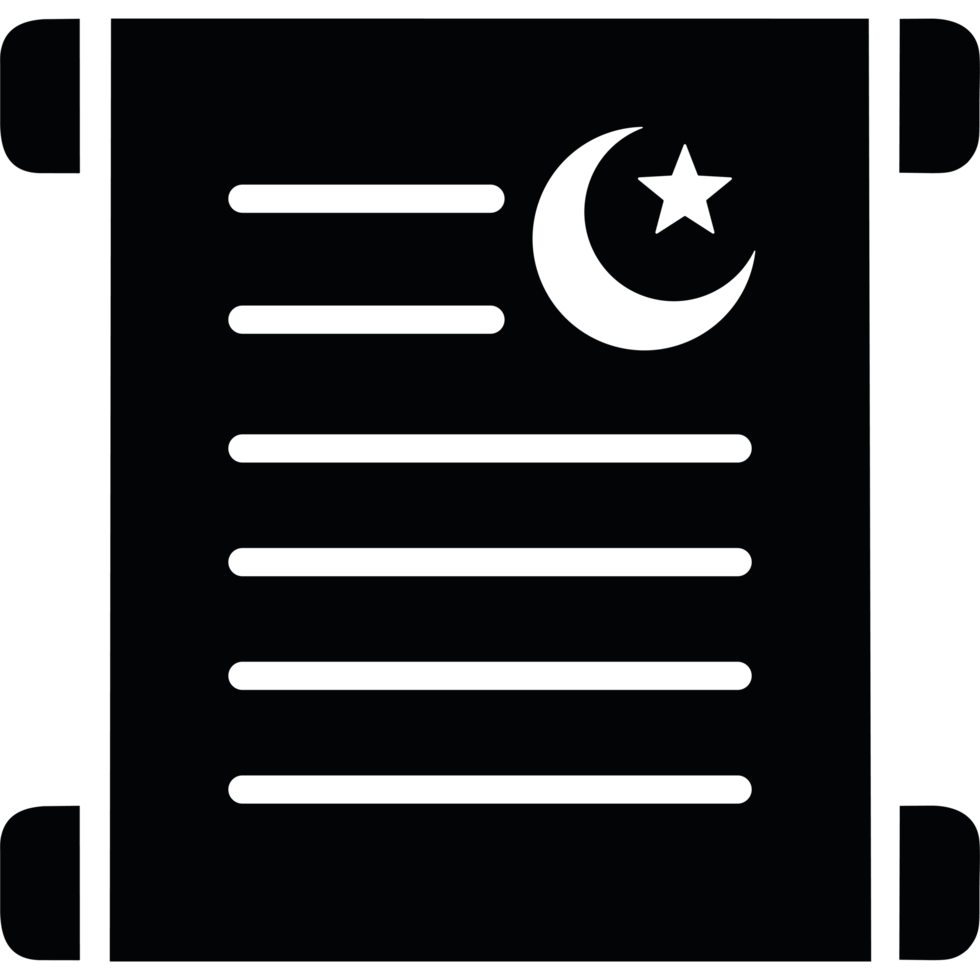 quran page icon isolated png