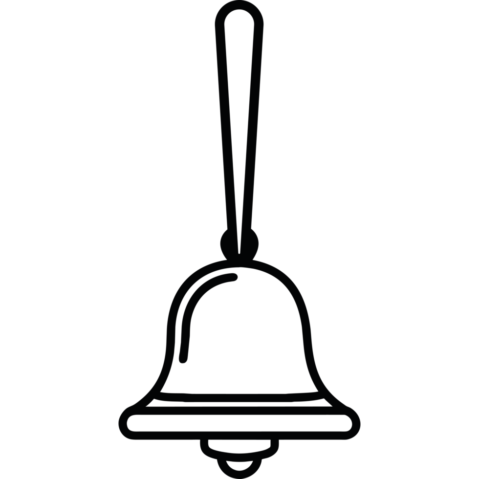 handle bell icon isolated png