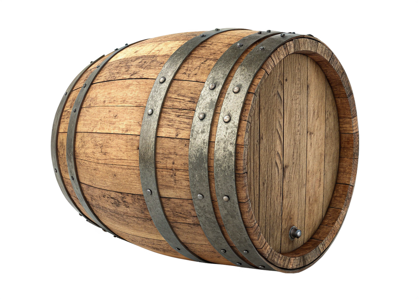 Wooden Oak Barrel, Aged Wine, Liquor, Beverage Container png