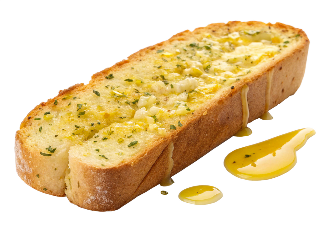 Delicious Garlic Bread, Buttery, Crispy, Herb, OvenBaked png