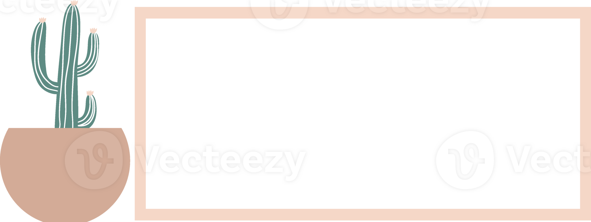 Cactus Label name png
