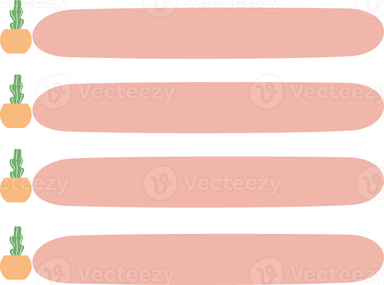 cute pink blank to do list png