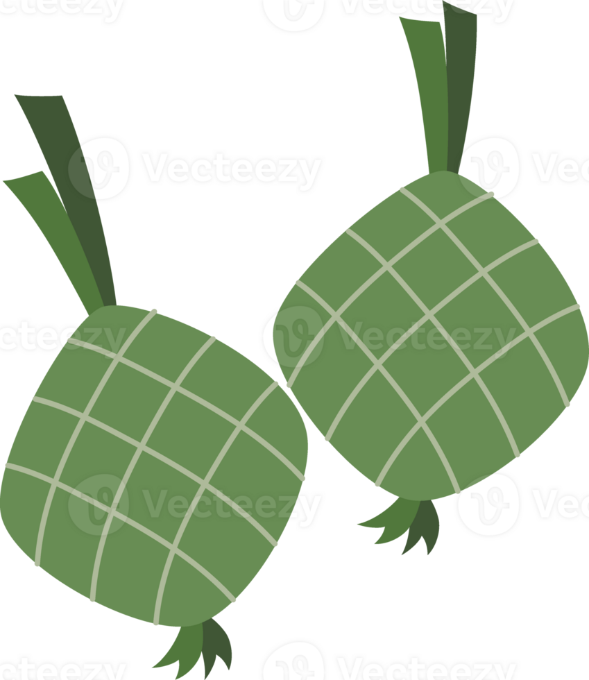 simple art of ketupat png
