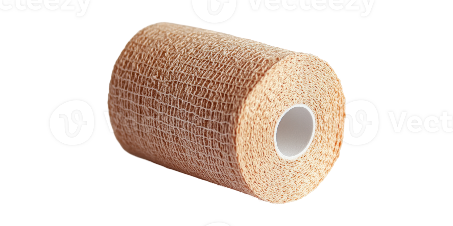 Roll of elastic bandage isolated on transparent background png