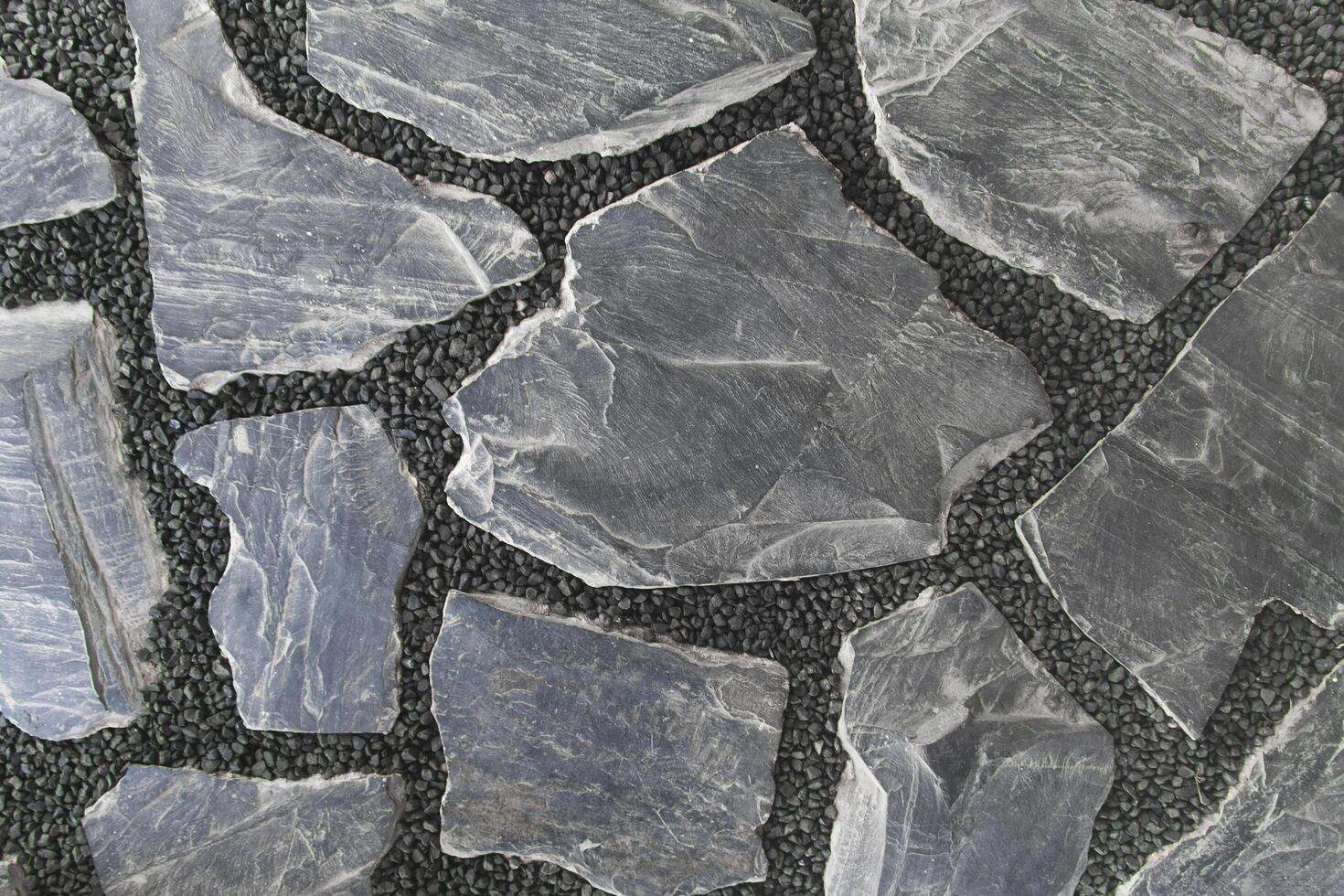 sand and marble on the walk way path to the beach photo
