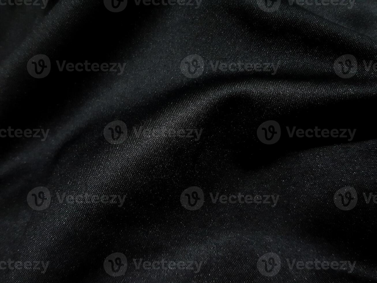 Black and white wave cloth is a beautiful wrinkle texture. luxurious background design photo