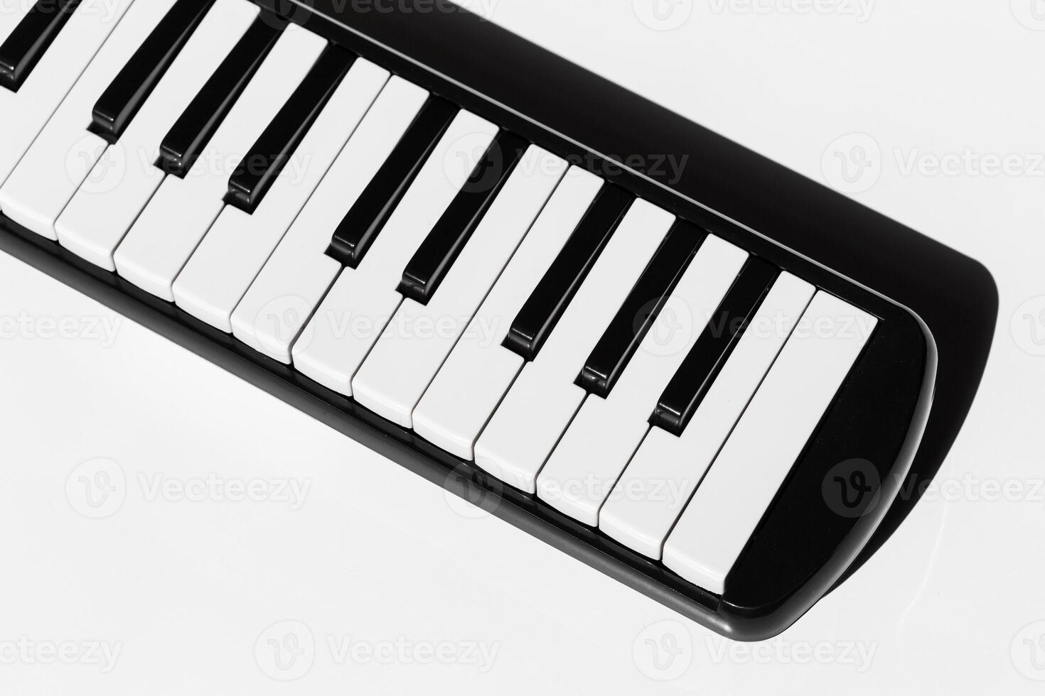 Close-up of Piano Keyboard photo