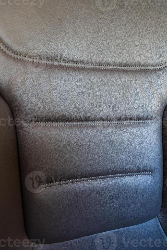 Modern car interior details photo