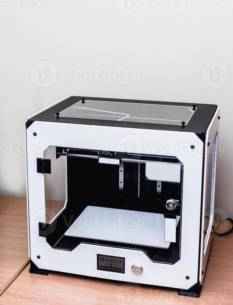 modern professional plastic 3D printer photo