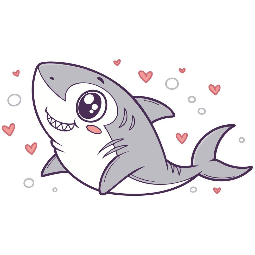 Fierce Shark Illustration vector