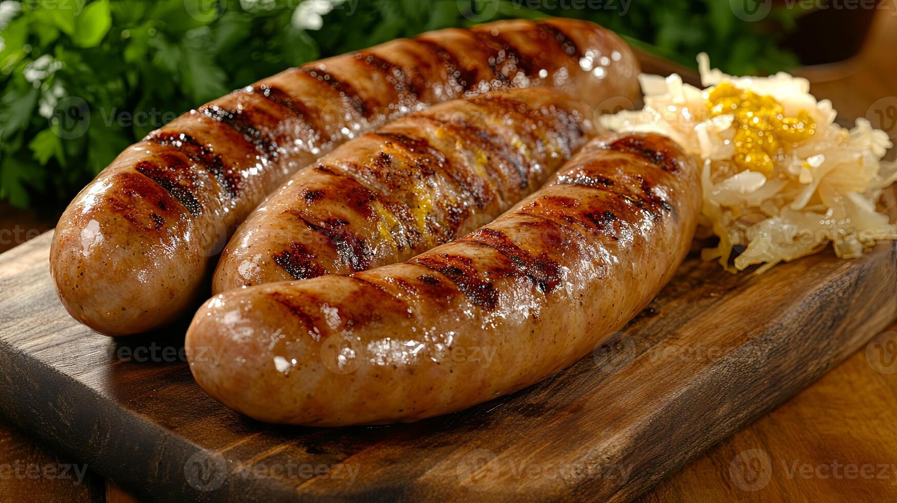 Grilled Sausages with Sauerkraut - A Culinary Delight photo