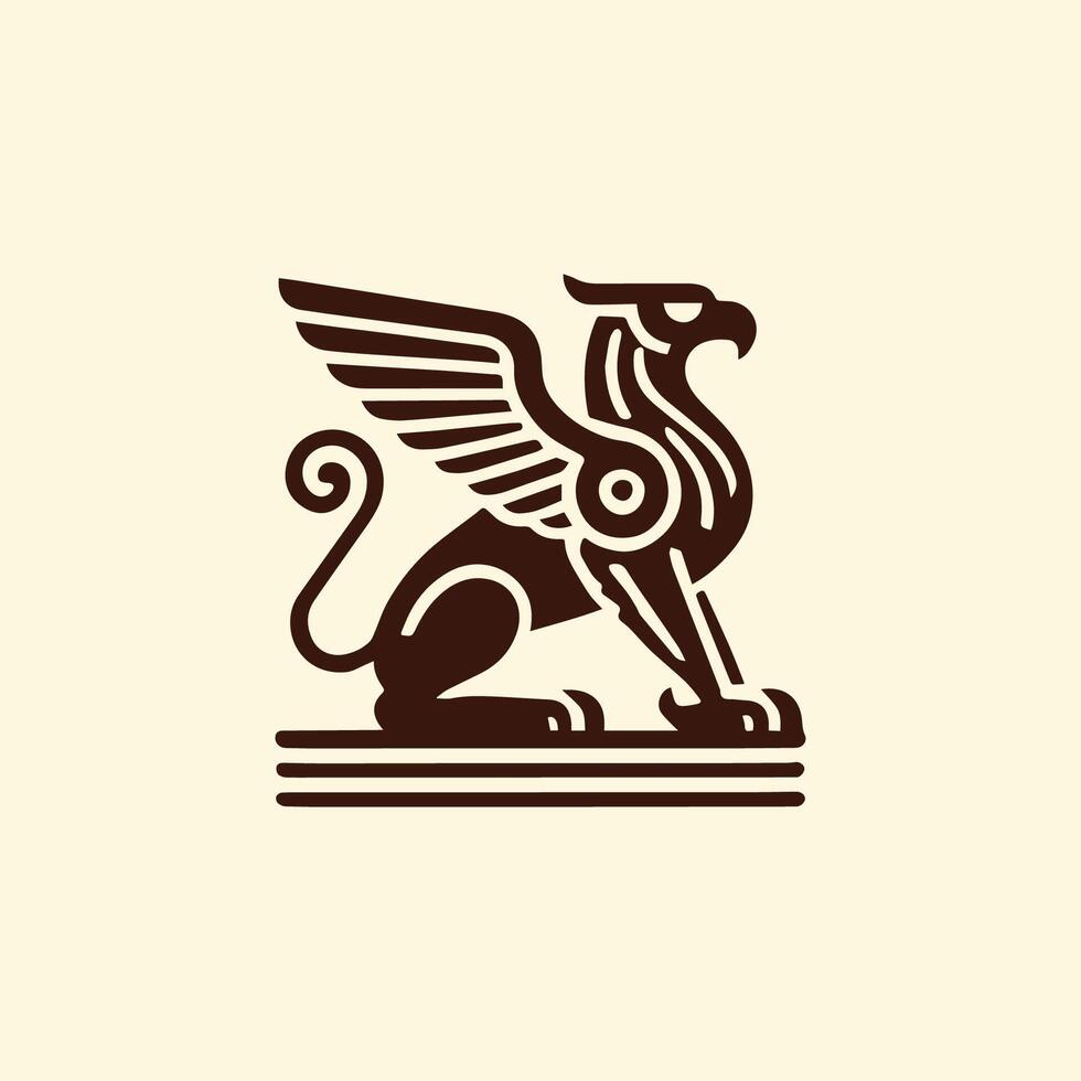 Ancient Griffin Logo vector