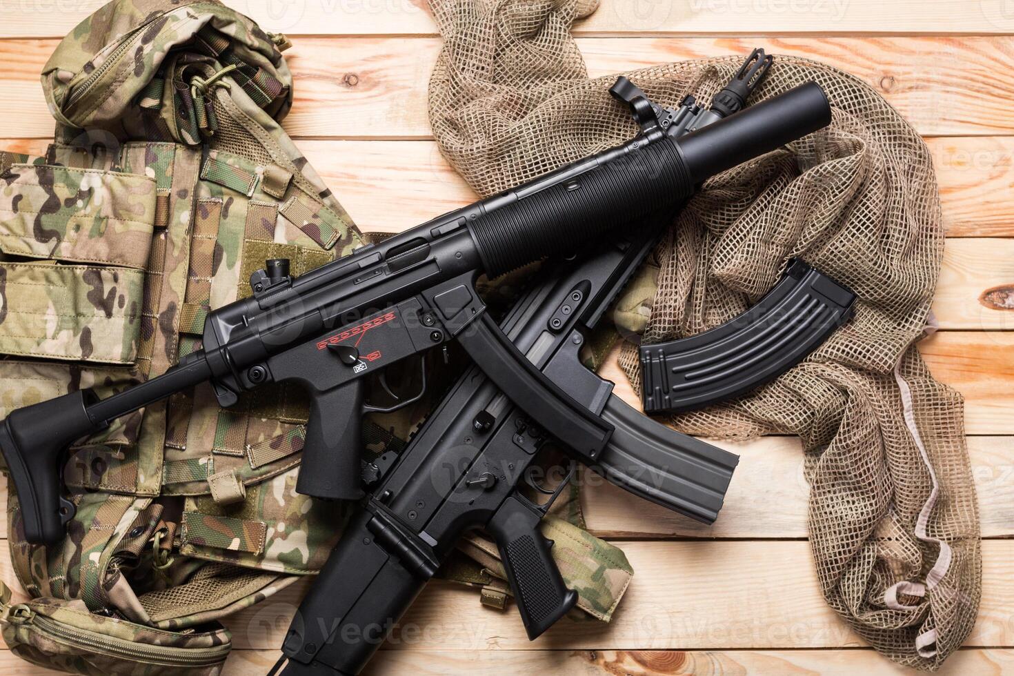 weapons and military equipment of special operations forces soldier photo