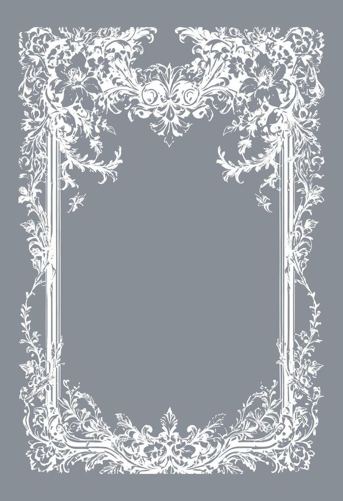 frame for wedding card invitation, wedding invitation card, flower frame, flower around, wedding card with flower frame vector