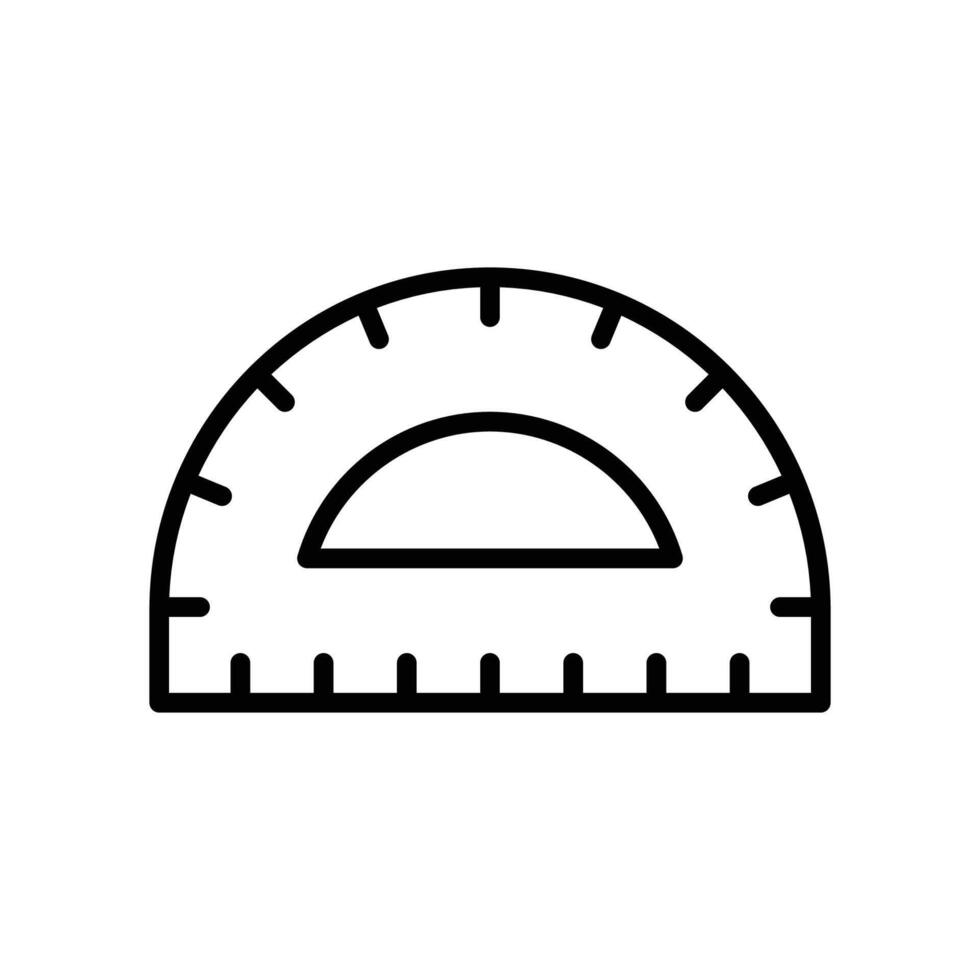Protractor Icon Designs for High-End Digital Projects vector