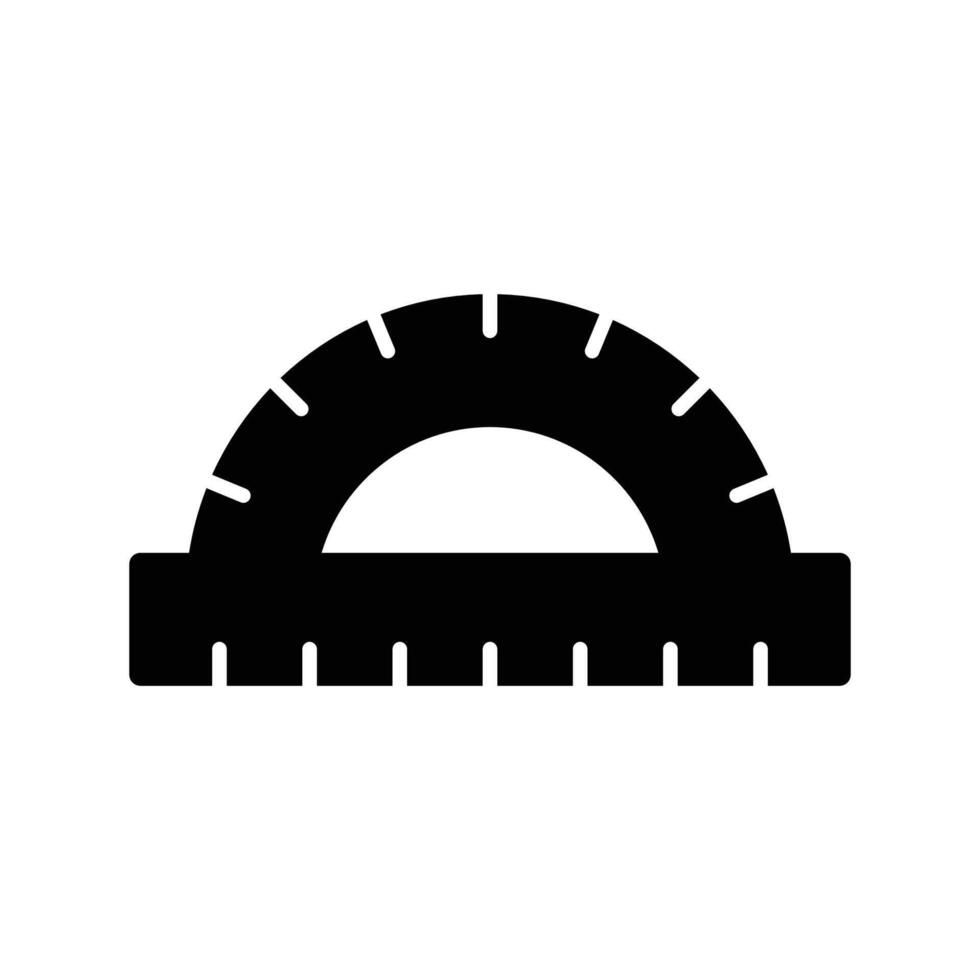 Premium Protractor Icon Pack for Versatile Applications vector