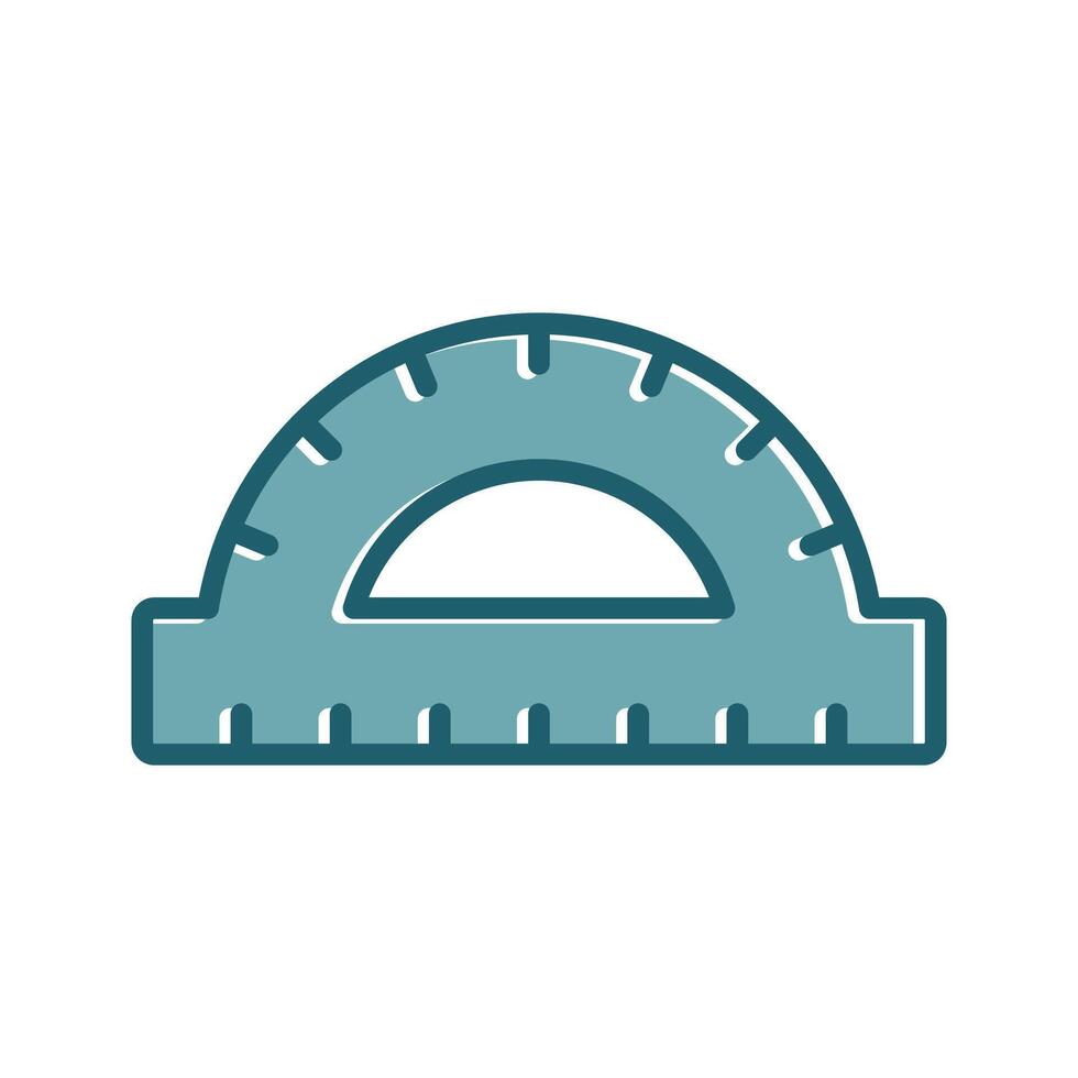 High-Quality Protractor Icon Set for Professionals vector