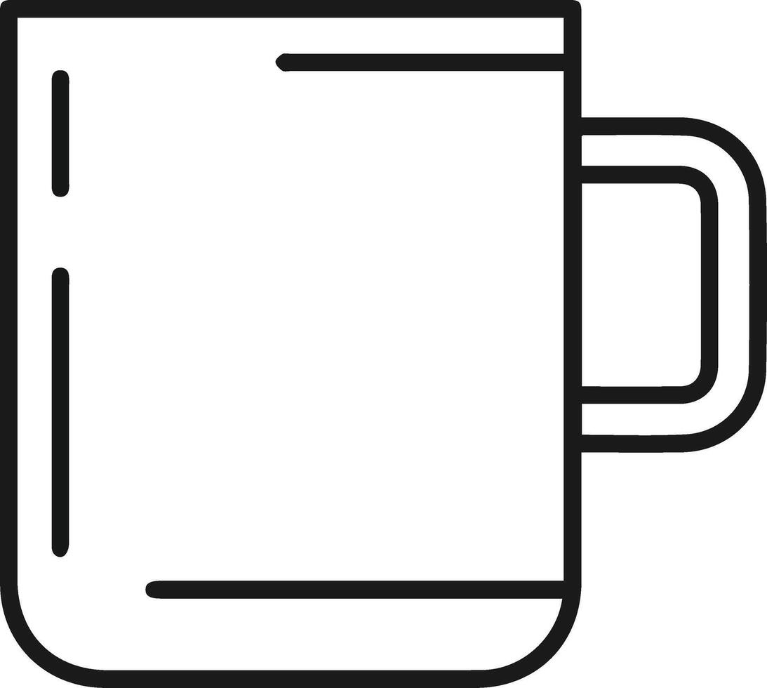 Coffee mug icon illustration vector