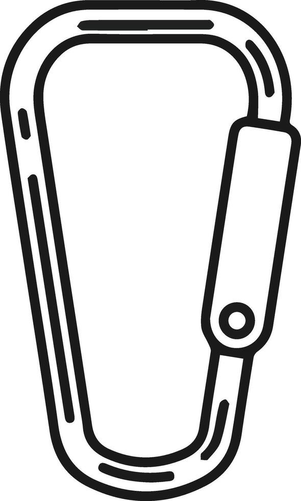 A black and white drawing of a carabine illustration design vector