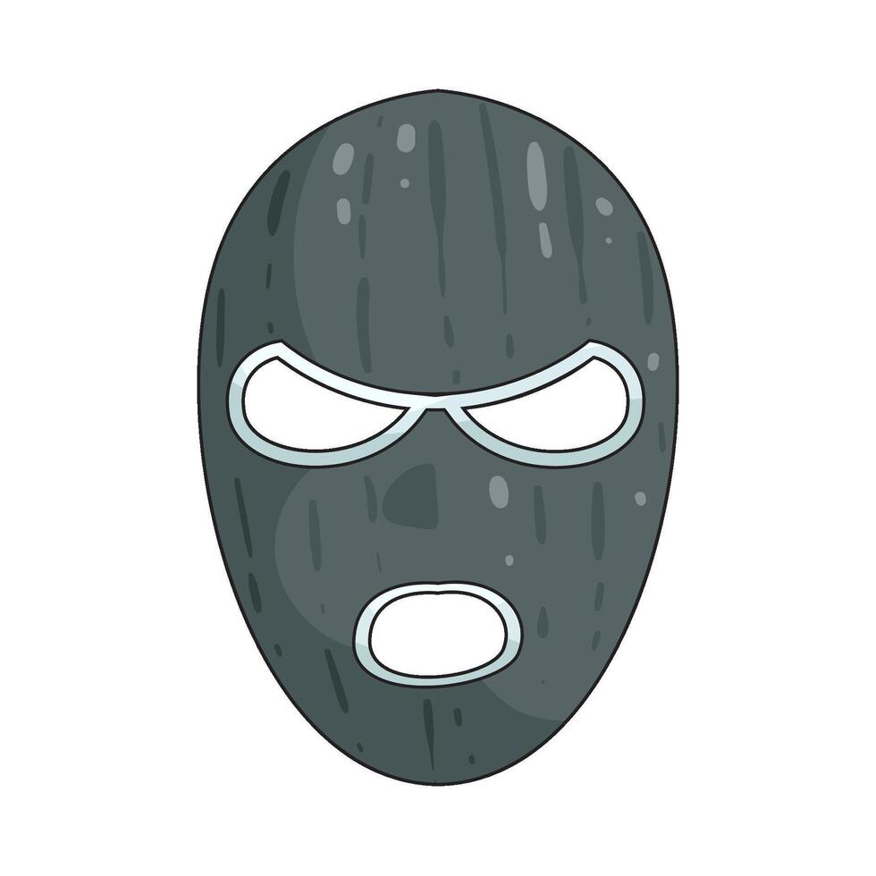 Criminal Mask illustration vector
