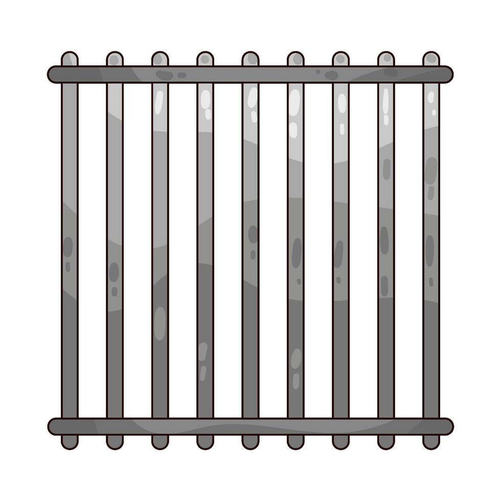 Prison Bars illustration vector