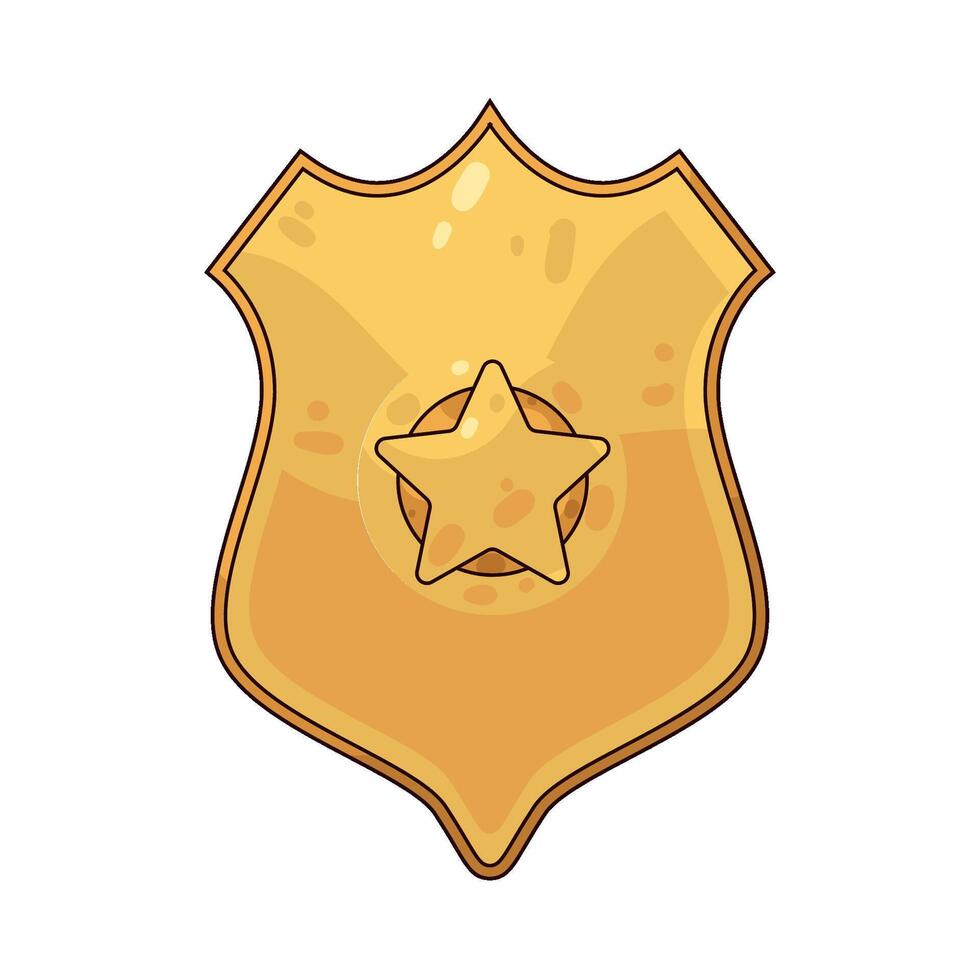 Police Badge illustration vector
