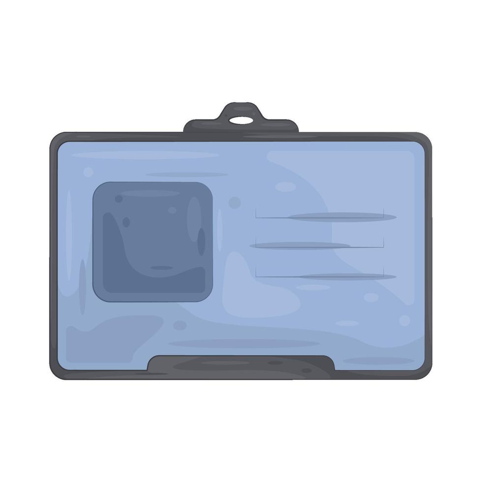 police id card vector