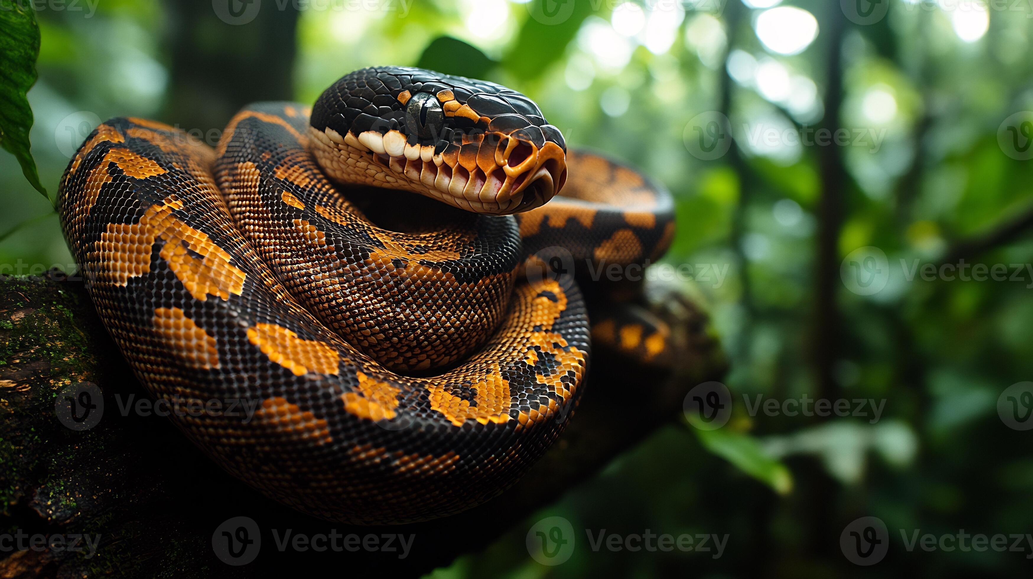 African Rock Python Python sebae phylum Chordata class Reptilia order ...