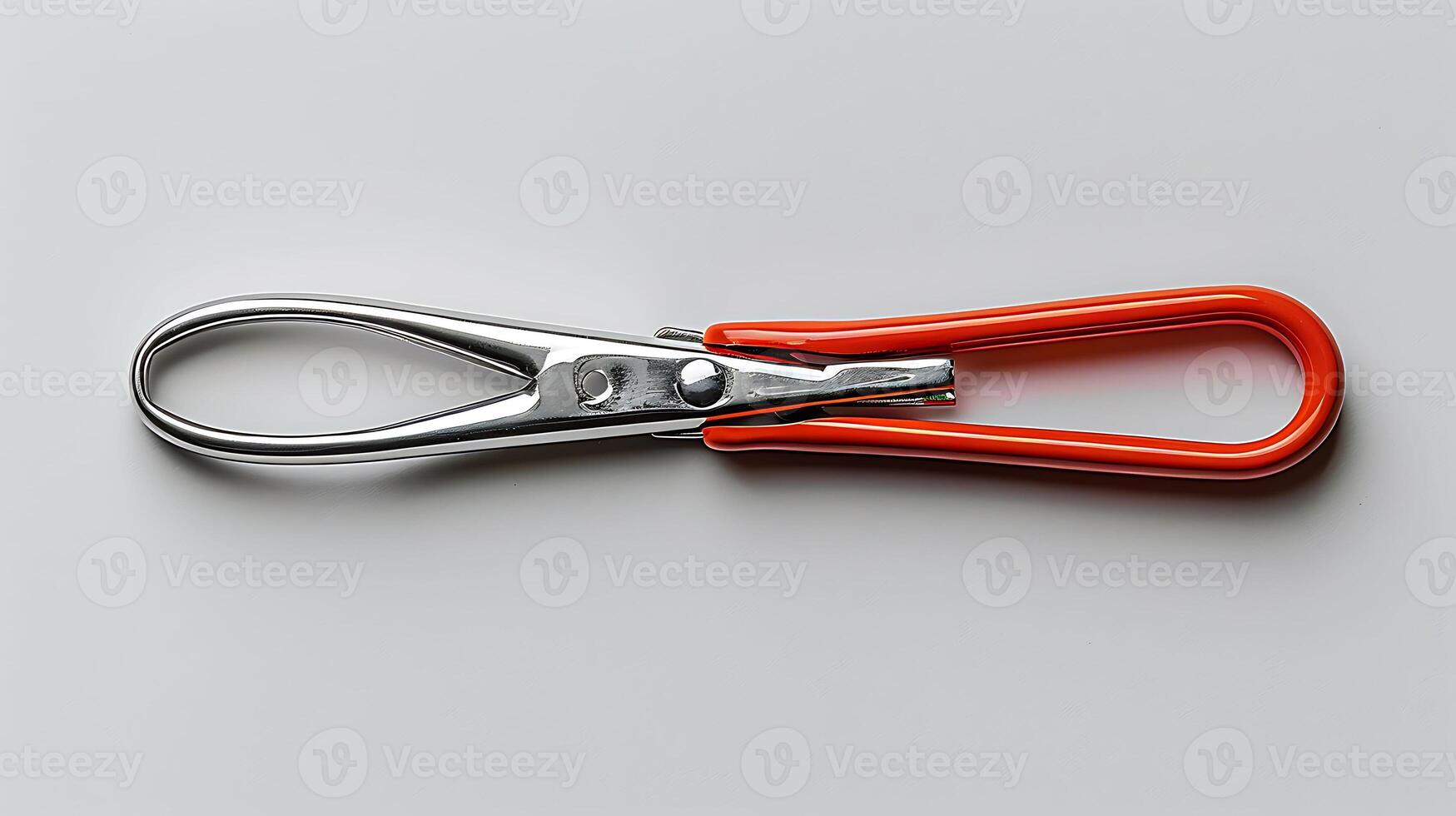 Eyelash curler mockup positioned perfectly a white isolated background photo