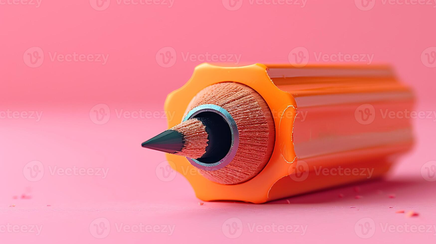Makeup pencil sharpener mockup positioned perfectly product showcase photo