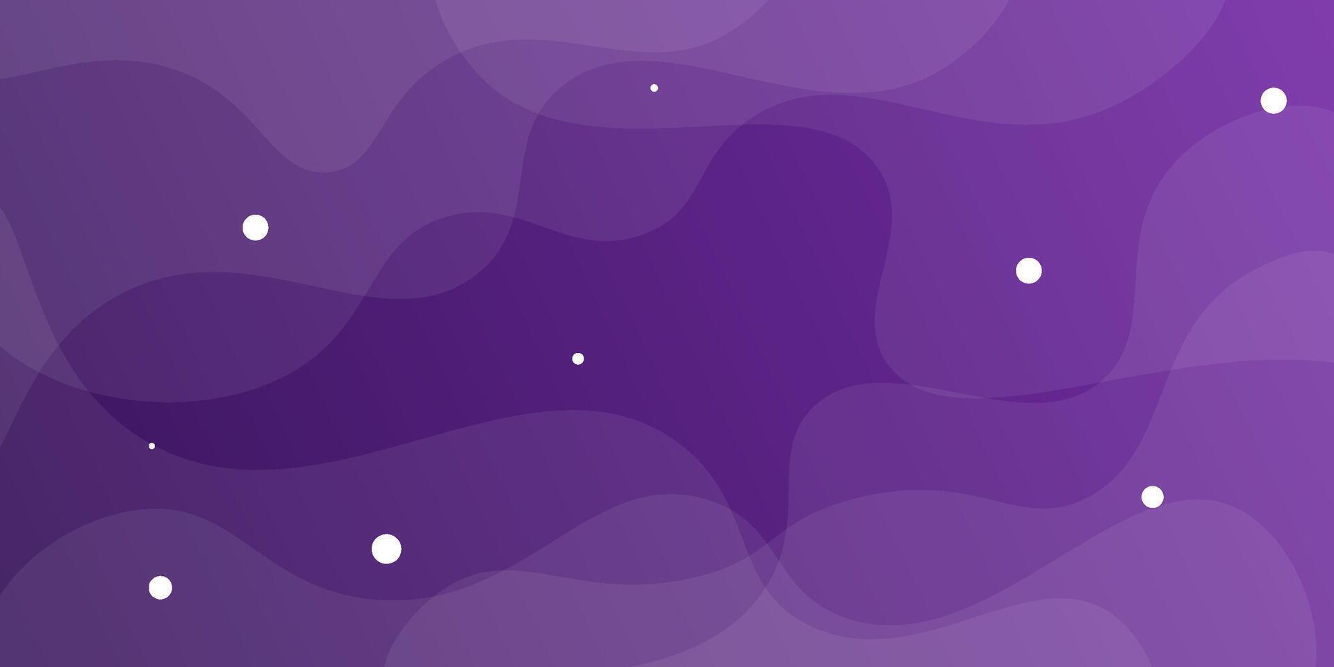 Modern abstract purple gradient wave liquid geometric background with liquid style gradient color. Suitable for banner, flyer, etc. Eps10 vector