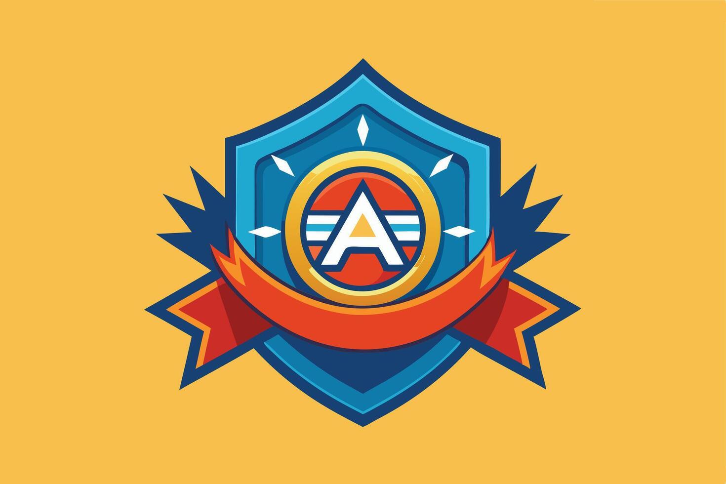 A Awarding a Quality Seal of Approval Graphic vector