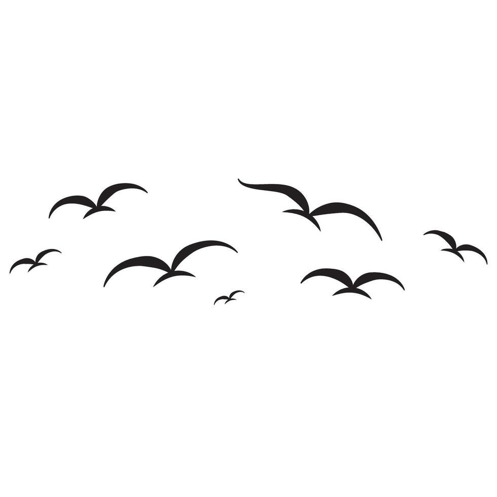 Bird icon set. fly illustration sign collection. food symbol. meat logo. vector