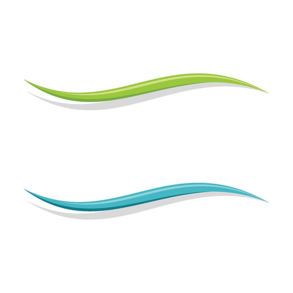 Abstract Wave Logo Template Illustration Design. EPS 10. vector