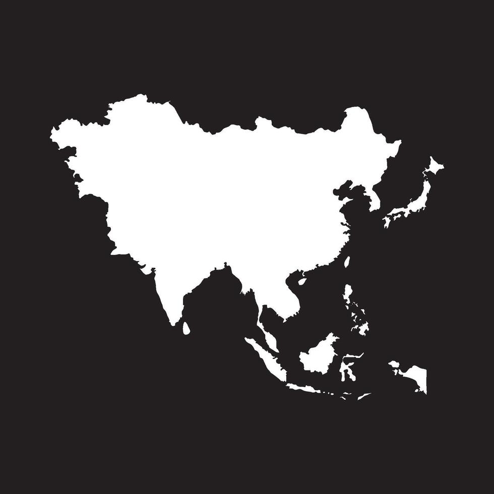 Asia Map Icon Element design vector