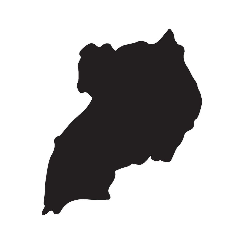 Uganda Map Icon Element design vector