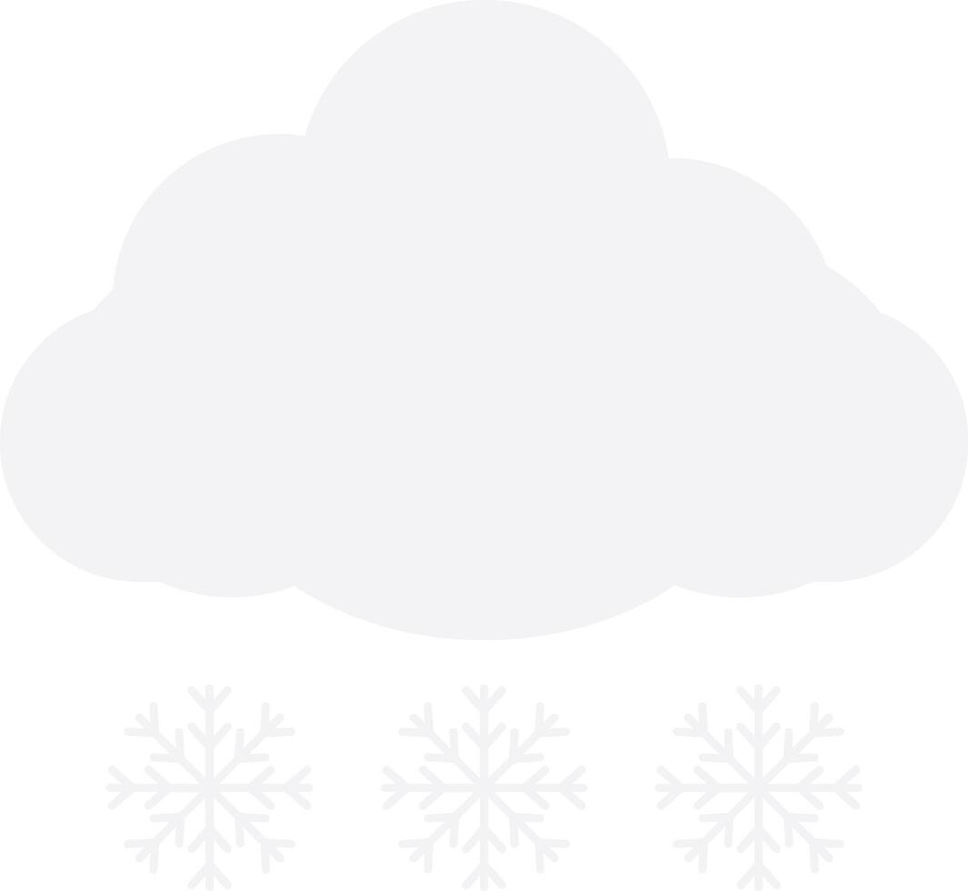 Snow Winter Snowflake Rainy vector