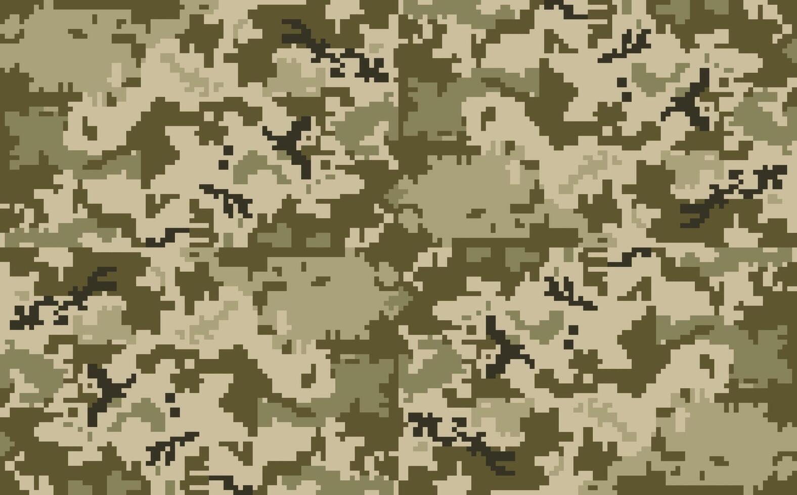 Camouflage pattern sample vector