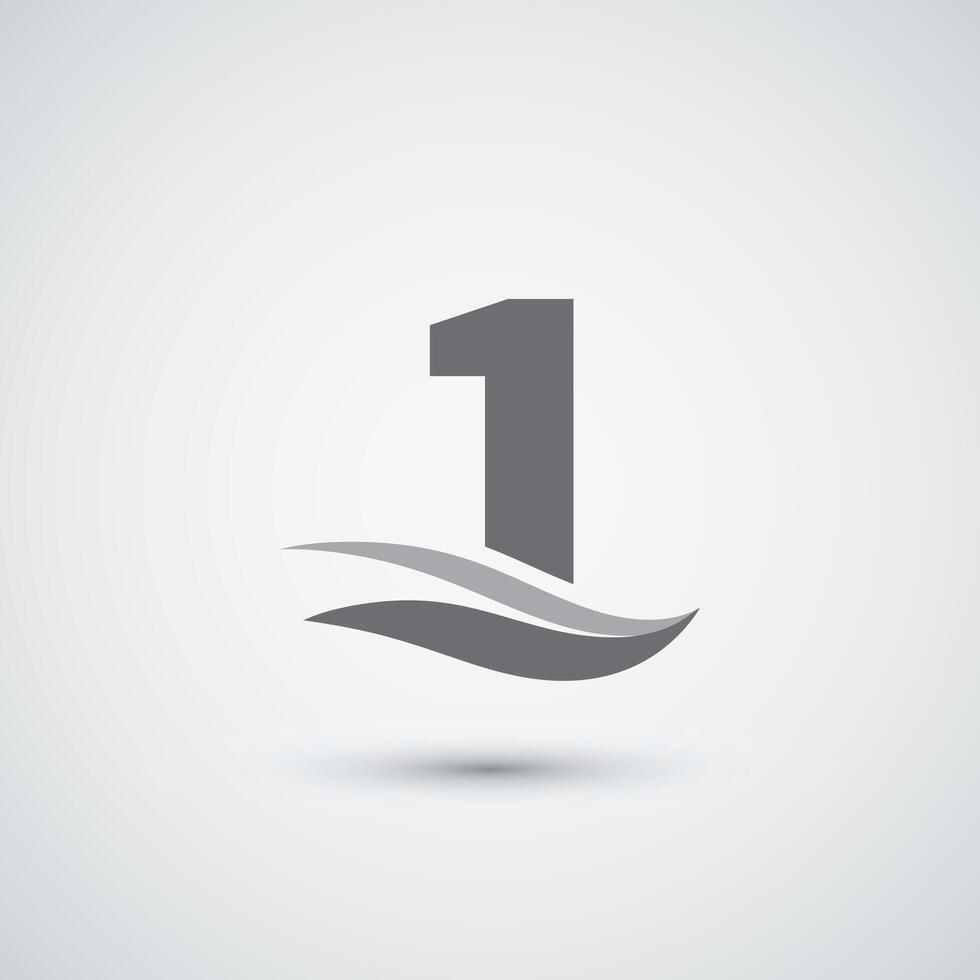One air logo design template icon vector