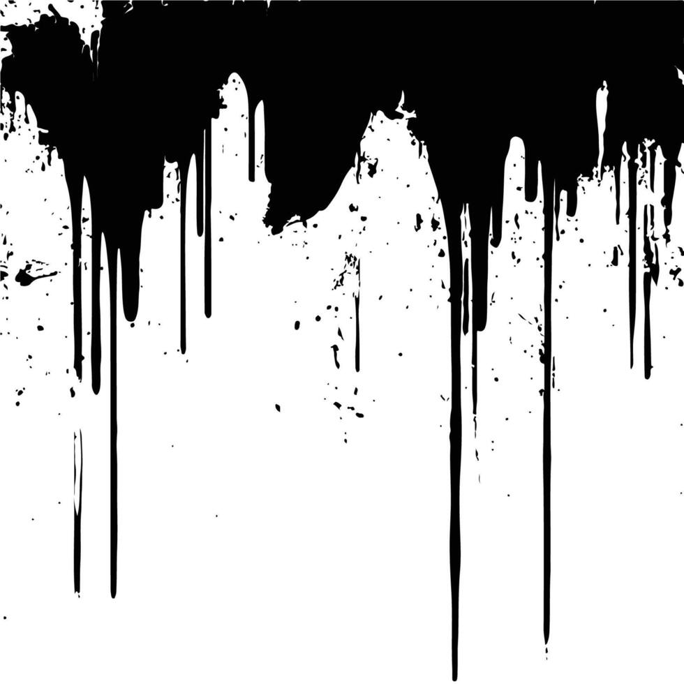 Abstract Faded Grunge in Black and White vector