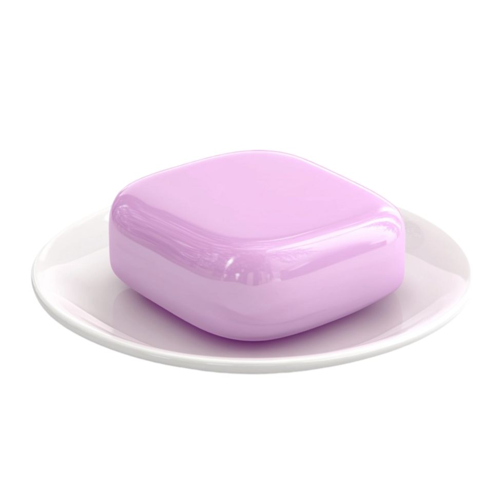 Pastel Purple Soap Bar png
