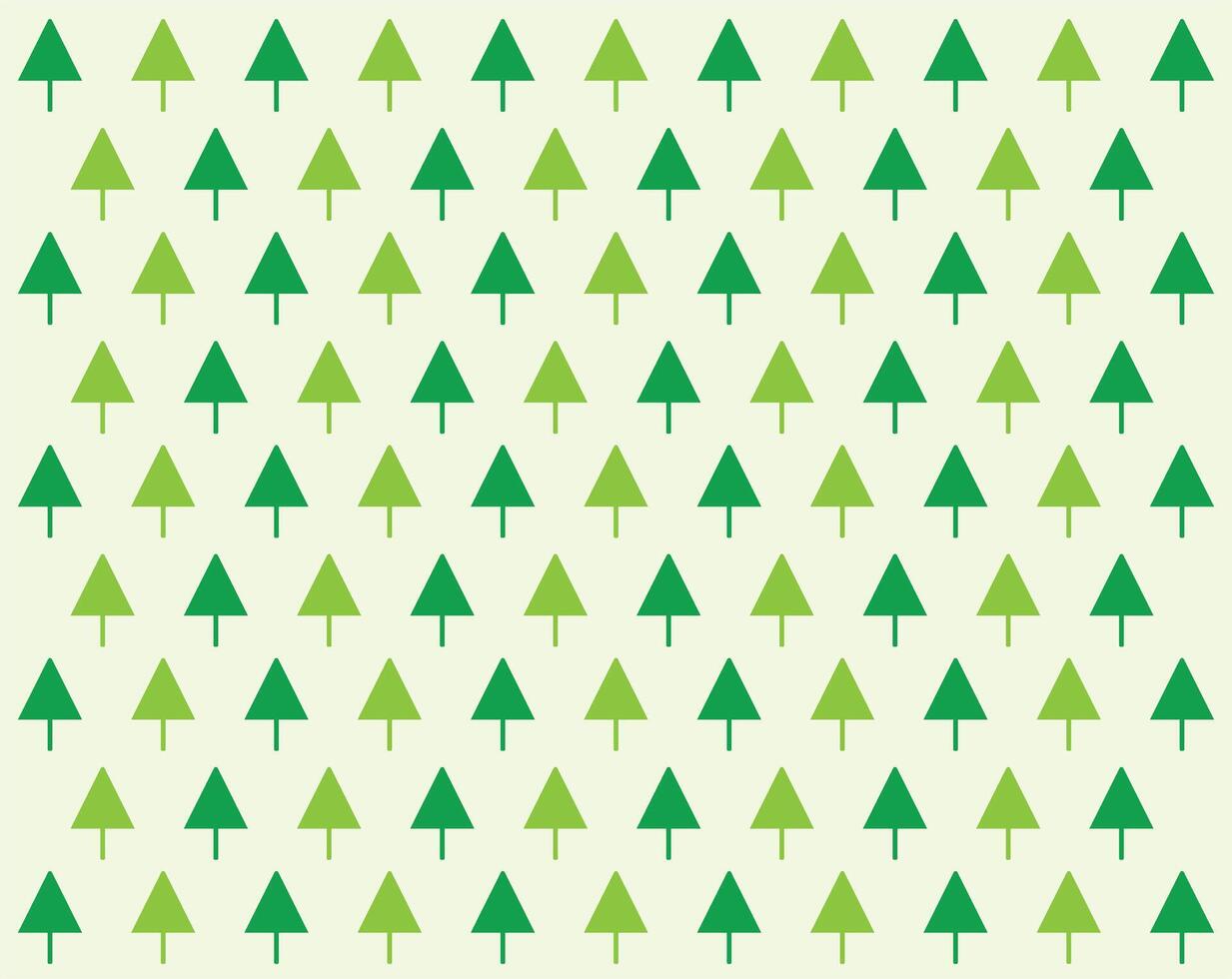 triangle tree geometric pattern. Stock illustration isolated on white background vector